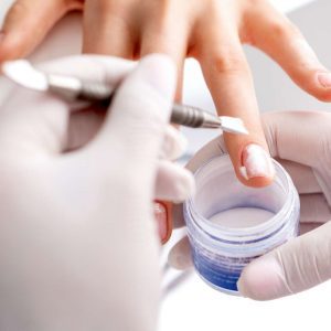 Unhas de imersão em pó