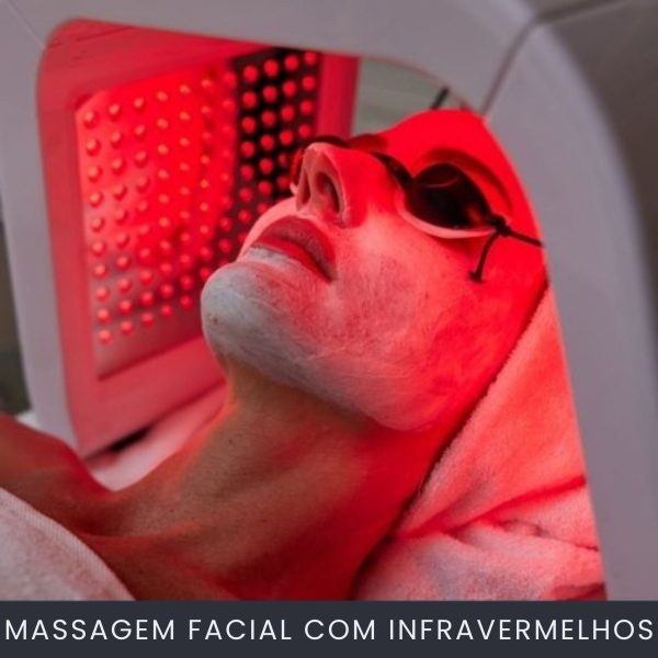 Terapia de massagem facial com infravermelhos curso onlin
