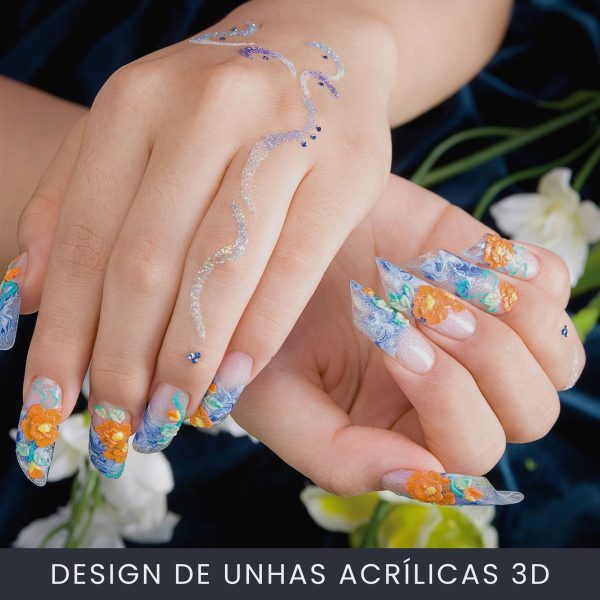 Design de Unhas Acrílicas 3D Curso Online Design de Unhas Acrílicas 3D Curso Online