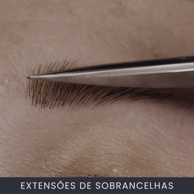 Extensões de sobrancelhas curso online
