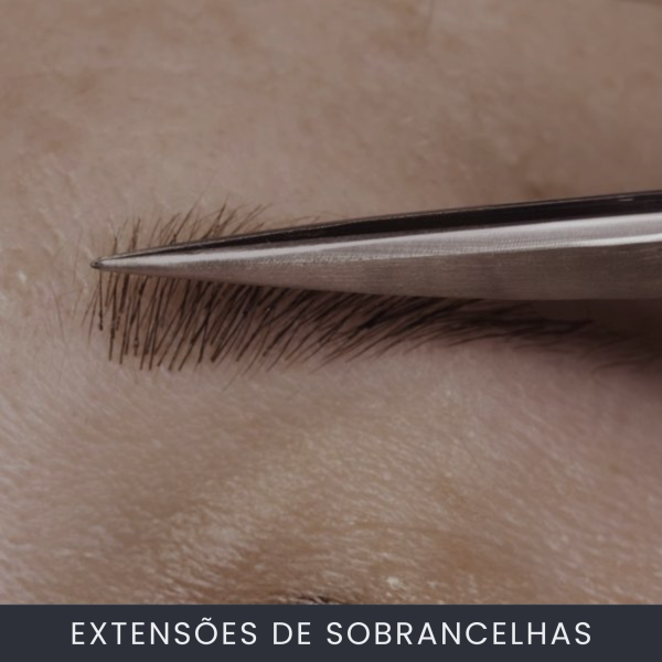 Extensões de sobrancelhas curso online