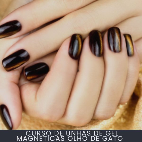 Curso de Unhas de Gel Magnéticas Olho de Gato Curso Online