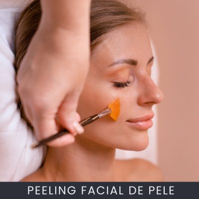 Peeling facial da pele curso online