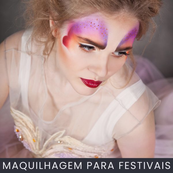Maquilhagem para festivais curso online
