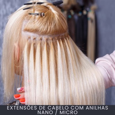 Extensões de cabelo com anilhas Nano/Micro curso online