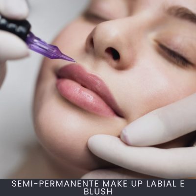 Semi-permanente make up Labial e Blush curso online