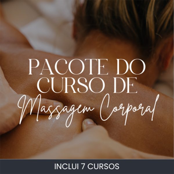 Pacote do Curso de Massagem Corporal